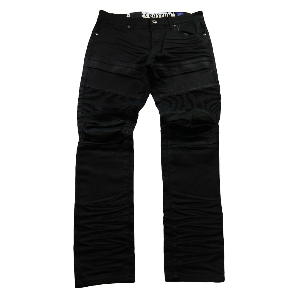 Premium Moto Jeans - Black